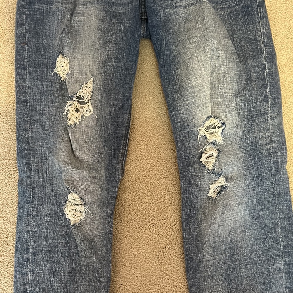 Kut From The Kloth Catherine Boyfriend Torn Jeans - Picture 3 of 6